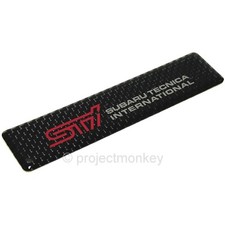 Emblema de fibra de carbono peça genuína OEM/JDM Subaru STSG20100510 STi comprar usado  Enviando para Brazil