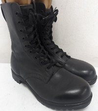 Black leather army for sale  UK