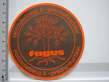 Aufkleber sticker fagus gebraucht kaufen  Gladbeck