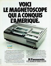 1979 panasonic vhs d'occasion  Expédié en Belgium