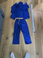 Blue adidas judo for sale  LONDON