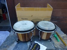Tamburi bongo legno usato  Spedire a Italy