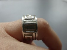 Bague motif labyrinthe d'occasion  Annecy