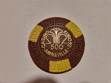 Jeton casino chip d'occasion  Brumath