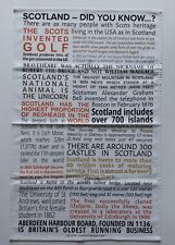 Tea towel scotland for sale  BEWDLEY