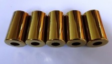 Five brass coloured for sale  FAREHAM