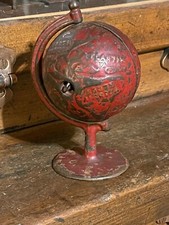 1900's Grey Iron Casting Company Red Globe Still Bank 5.5" RW 54, usado comprar usado  Enviando para Brazil