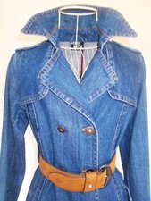 Trench jean ceinture d'occasion  Mortagne-au-Perche