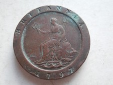 1797 antique copper for sale  BARNSTAPLE