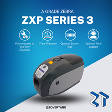 Zebra zxp series for sale  HULL