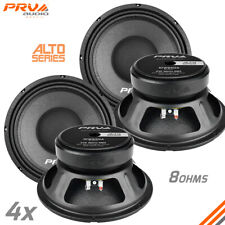 4x PRV Audio 10W650A Midbass ALTO PRO Audio 10" Alto-falantes de 8 Ohms Woofer de 650 Watts comprar usado  Enviando para Brazil