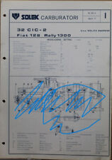 Scheda carburatore solex usato  Sarzana