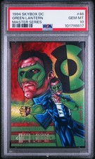Usado, LANTERNA VERDE 1994 Skybox DC MASTER SERIES #46 GEM ESTADO PERFEITO PSA 10 *POP 2* comprar usado  Enviando para Brazil