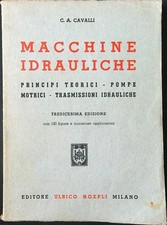 Macchine idrauliche. principi usato  Italia