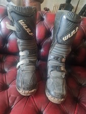 Black wulf motocross for sale  BIRMINGHAM