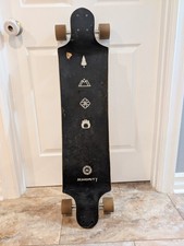 MINORITY Downhill Maple Longboard 40 polegadas Drop Trough Deck Feito para Cruzeiro comprar usado  Enviando para Brazil