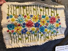 Vintage finished crewel for sale  Birmingham