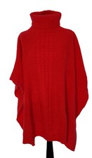 Poncho pink zopfmuster gebraucht kaufen  Bitburg