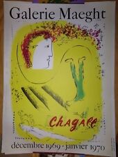 Marc chagall affiche d'occasion  Paris IX