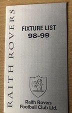 raith rovers for sale  BUXTON