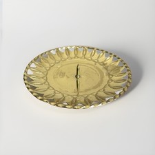Runder kerzenhalter goldfarben gebraucht kaufen  Berlin