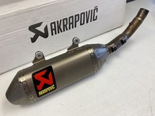 Akrapovic titanium exhaust for sale  POOLE