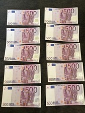 Banconota 500 euro usato  Monte di Procida