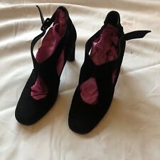 Audley black suede for sale  LONDON