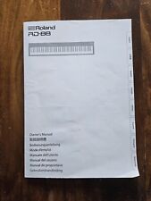 Roland owner manual for sale  HUDDERSFIELD