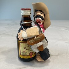 Boneco e chaveiro vintage Columbia Souvenir mini garrafa de licor argila comprar usado  Enviando para Brazil