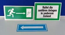 Schilder kunststoff ddr gebraucht kaufen  Herzberg