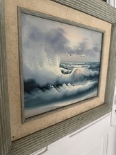 Oil painting beach for sale  Muskegon