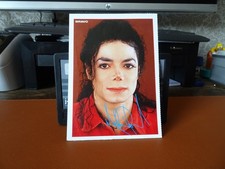 Michael jackson cartolina usato  Spedire a Italy