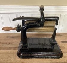 Antiga máquina de rolos de ferro fundido plissador - Limpa  comprar usado  Enviando para Brazil