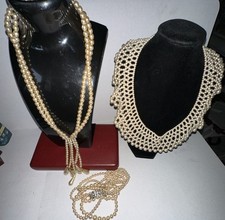 Pearl necklace vintage for sale  HALESOWEN