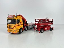 Modelos de caminhão Tekno, Scania R620 Highline Kranring + Guindaste + Plataforma, MAMMOET comprar usado  Enviando para Brazil