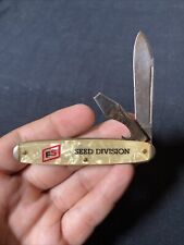 Cuchillo de colección FS Seed Division LIPIC Semilla Distribuidor de Maíz Alimentación de Granja Estados Unidos segunda mano  Embacar hacia Argentina