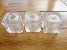 Cubes verre transparent d'occasion  Saint-Firmin