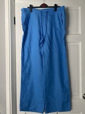 Blue linen blend for sale  DONCASTER