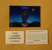 Motorola startac gsm for sale  SUDBURY