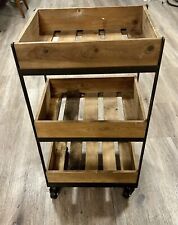 rolling wood cart for sale  Bothell