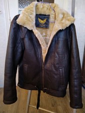 Blouson cuir pilote d'occasion  Plouhinec