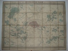 Alter stadtplan paris gebraucht kaufen  Attendorn