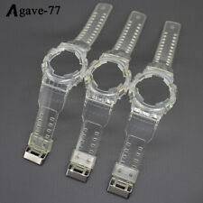 Pulseira de relógio transparente à prova d'água + capa para Casio G-Shock GA-100/GA-110 comprar usado  Enviando para Brazil