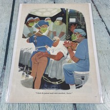 1996 Sexy Adulto Desenho Animado Médico Impressão Vintage Publicitário/Pôster Pinup Art Página de Revista, usado comprar usado  Enviando para Brazil