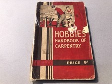 Hobbies handbook carpentry for sale  OSSETT