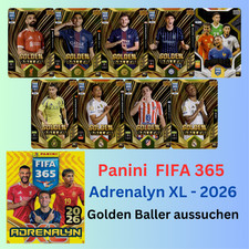 Panini FIFA 365 Adrenalyn XL 2026 - Golden Baller Karten (GOL) aussuchen, usado comprar usado  Enviando para Brazil