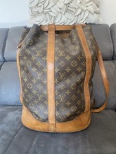 Original Louis Vuitton Randonnée Tasche Monogram Canvas Vintage Braun comprar usado  Enviando para Brazil