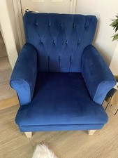 Stunning blue velvet for sale  BRACKNELL