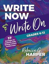 Write Now & Write On, Grades 6-12: - Paperback, by Harper Rebecca G. - Very Good comprar usado  Enviando para Brazil